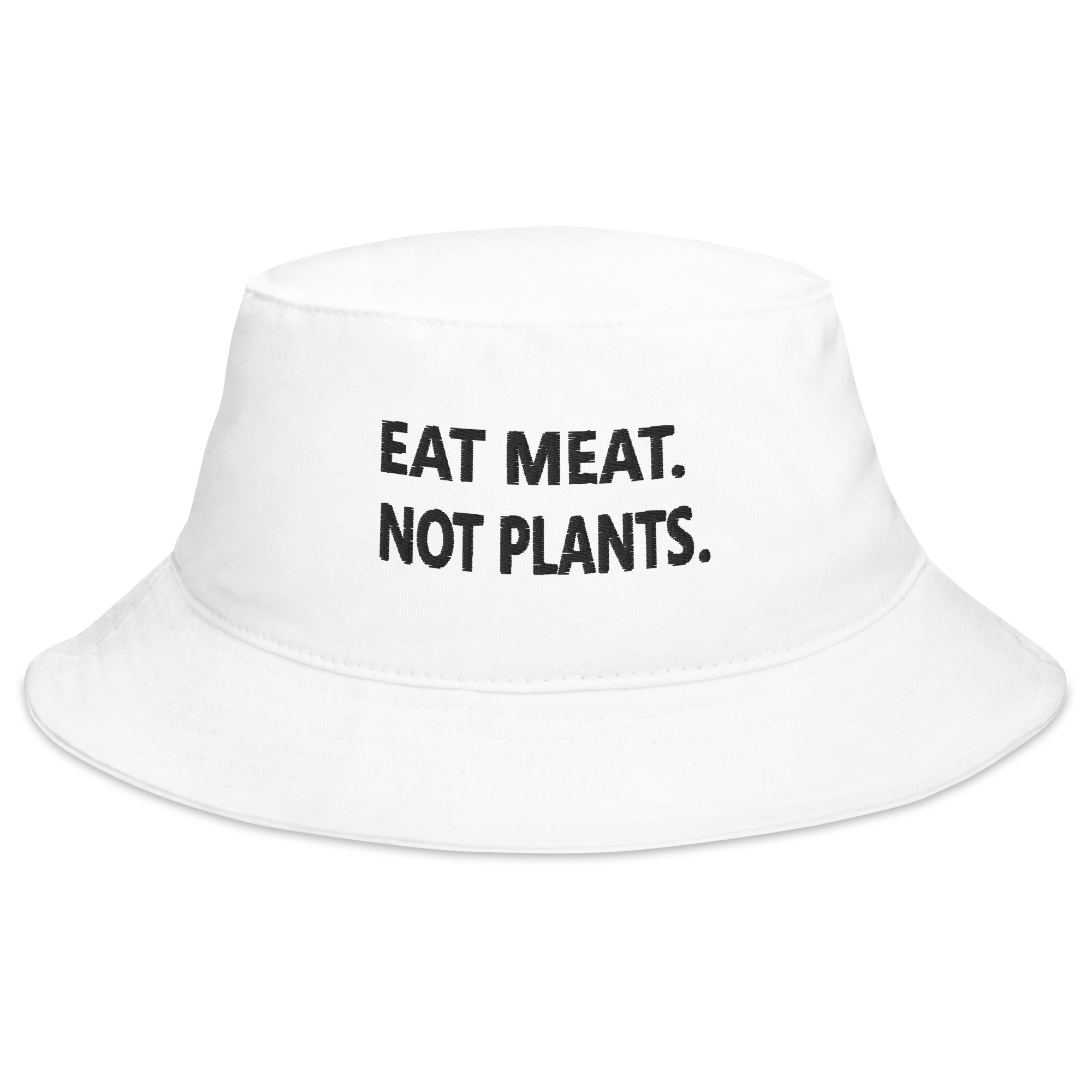 Bucket Hat - black font