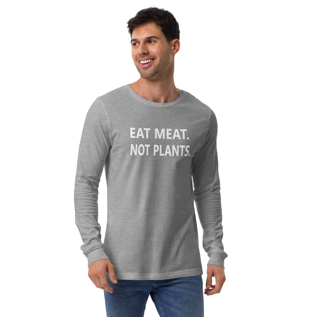 Unisex Long Sleeve Tee - white font