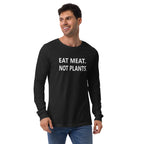 Unisex Long Sleeve Tee - white font