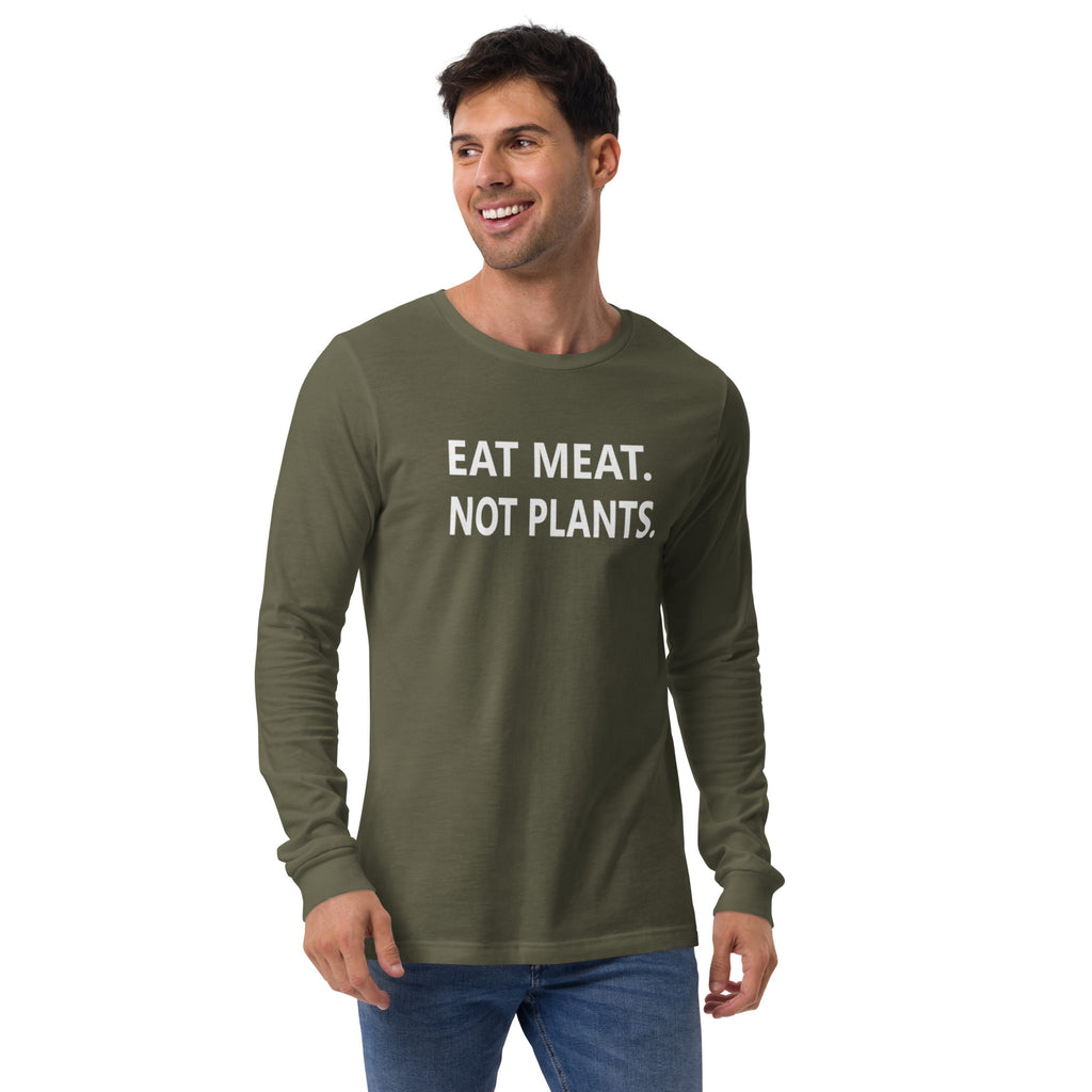 Unisex Long Sleeve Tee - white font