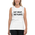 Unisex Muscle Shirt - black font