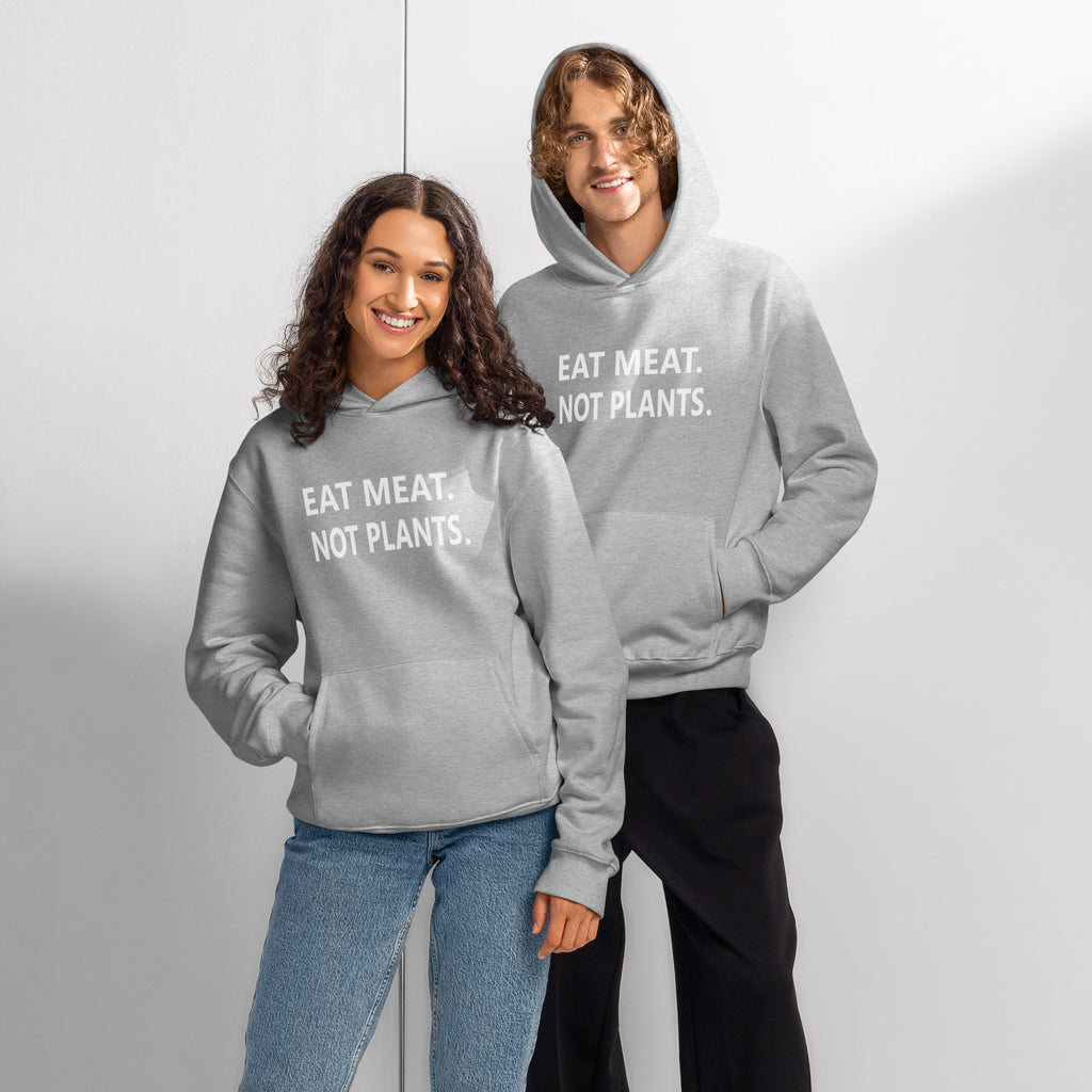 Oversized heavyweight hoodie - white font