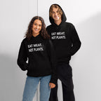 Oversized heavyweight hoodie - white font