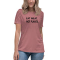 Women's Relaxed T-Shirt - black small font
