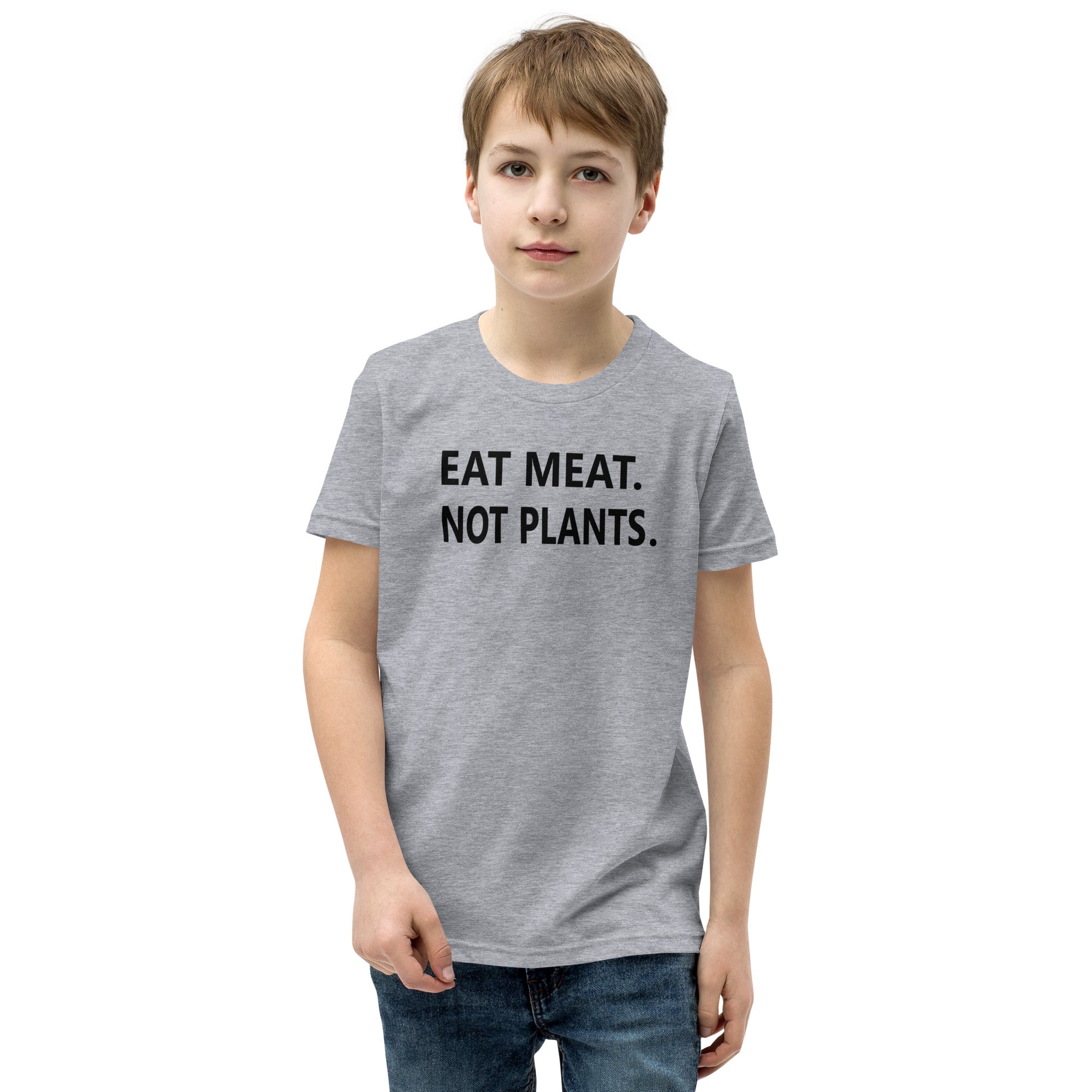 Youth Short Sleeve T-Shirt - black font