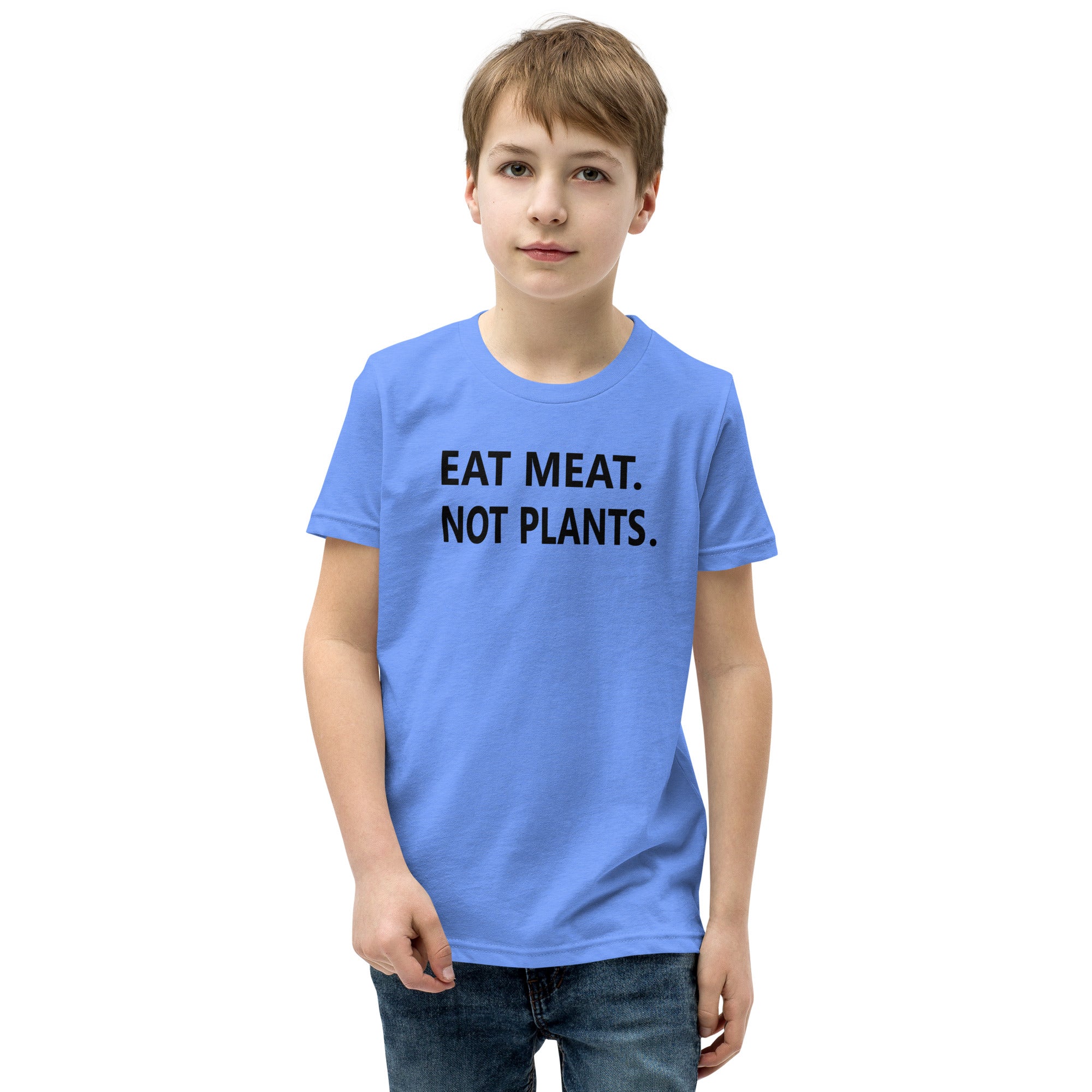 Youth Short Sleeve T-Shirt - black font