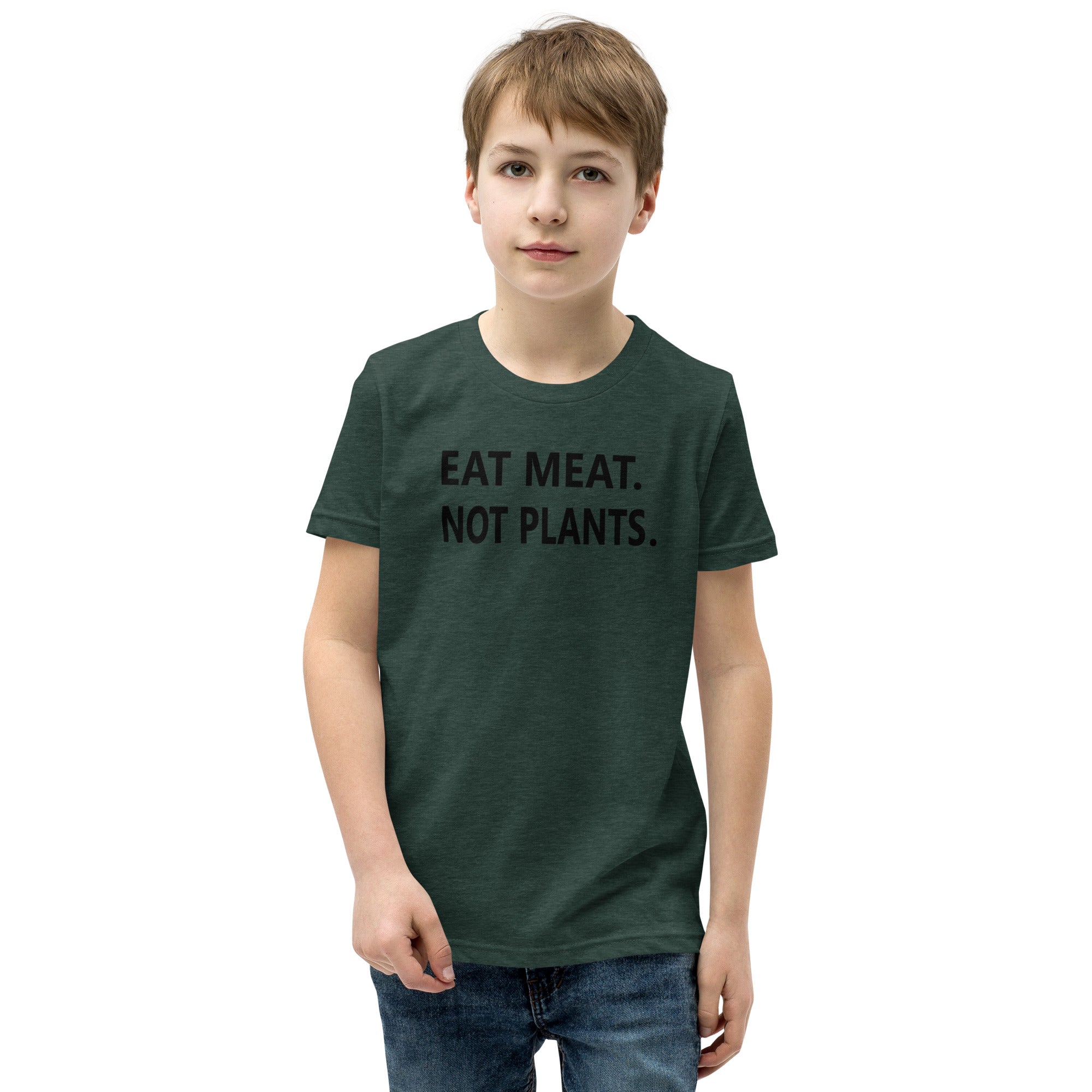 Youth Short Sleeve T-Shirt - black font