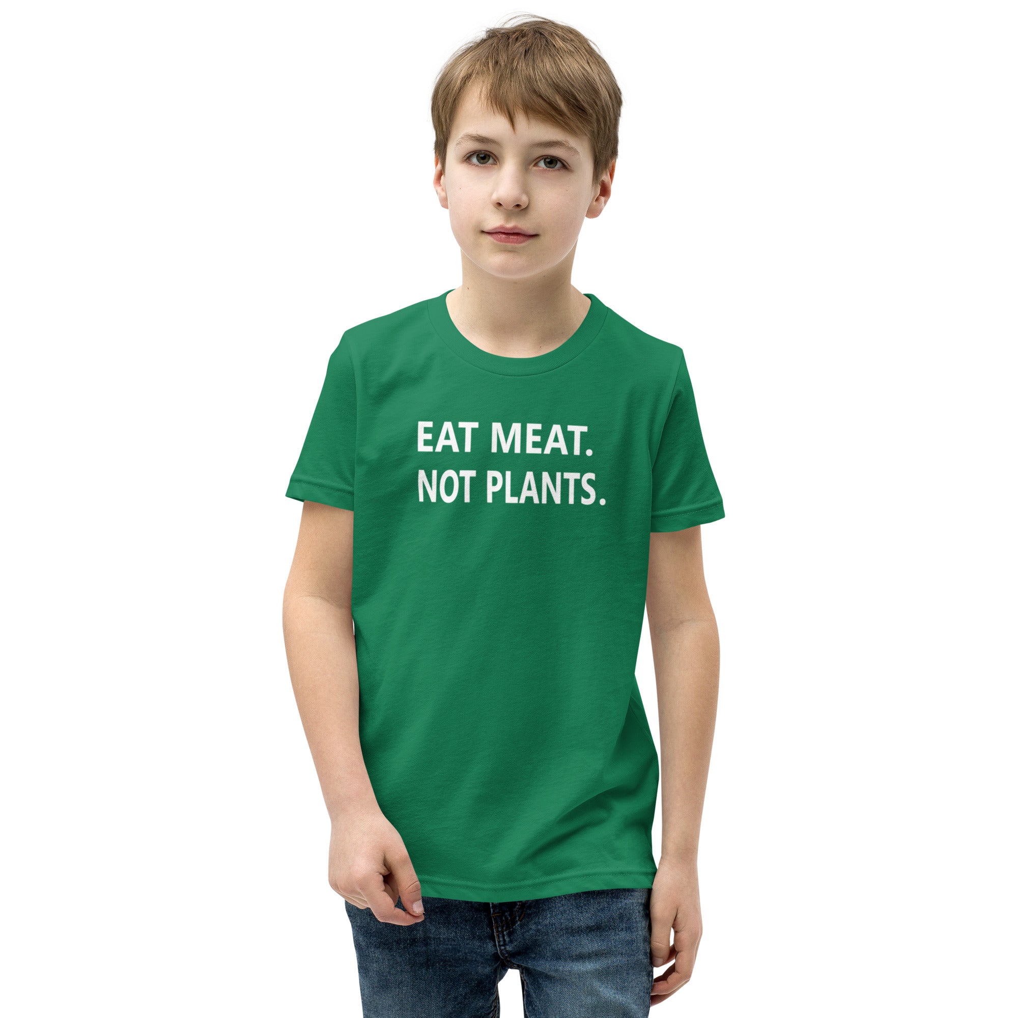 Youth Short Sleeve T-Shirt - white font