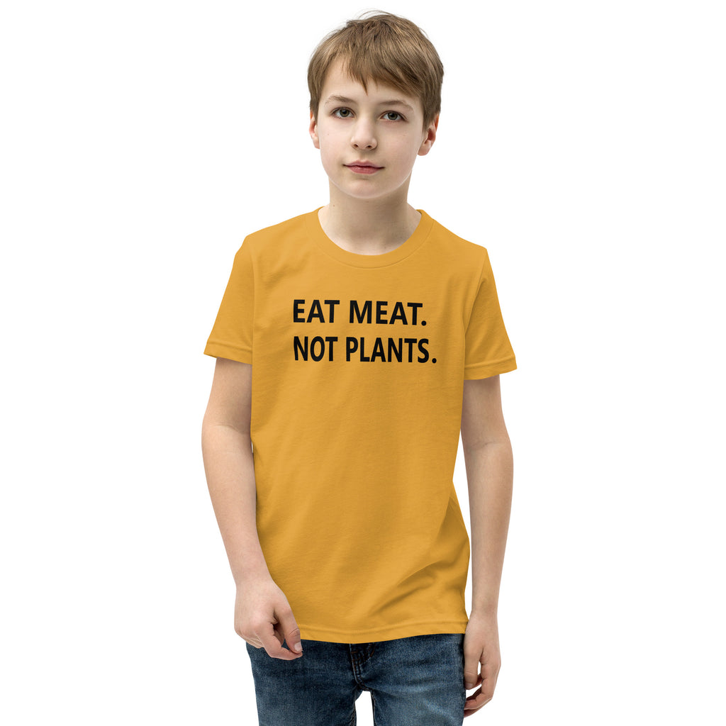 Youth Short Sleeve T-Shirt - black font