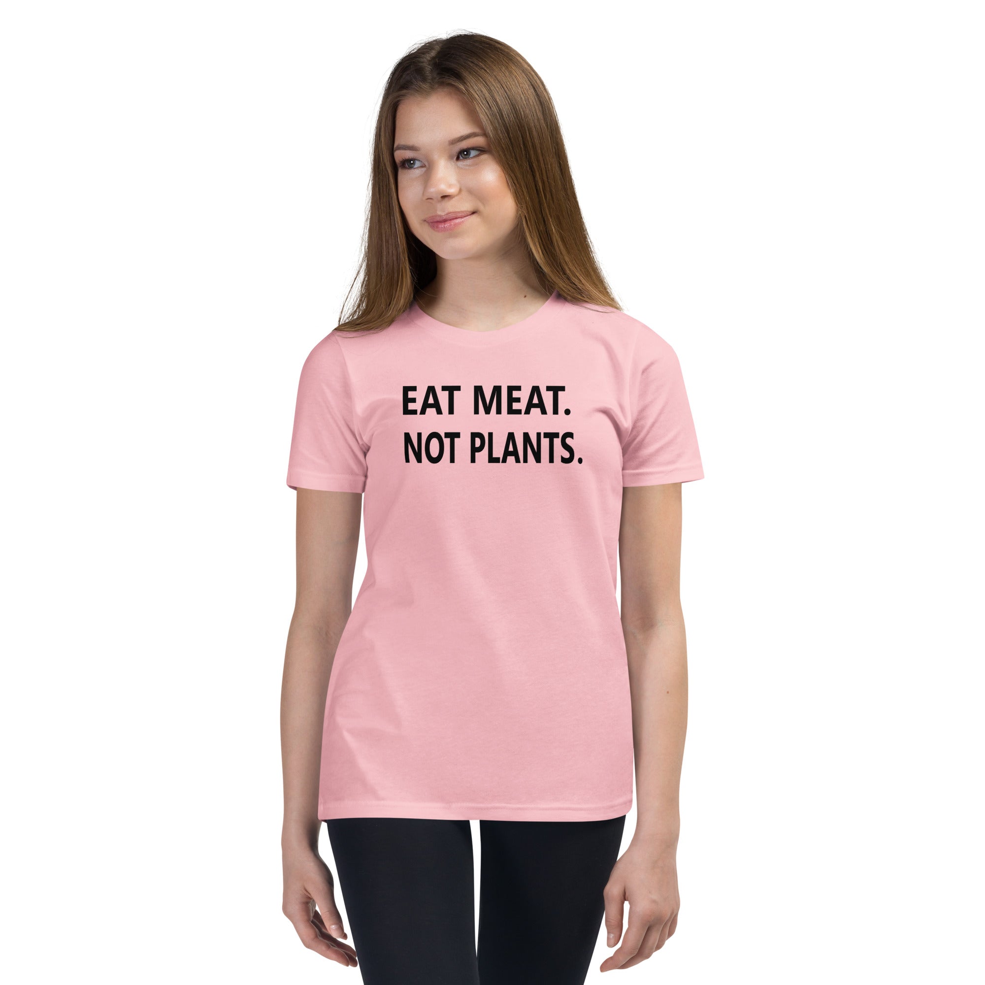 Youth Short Sleeve T-Shirt - black font
