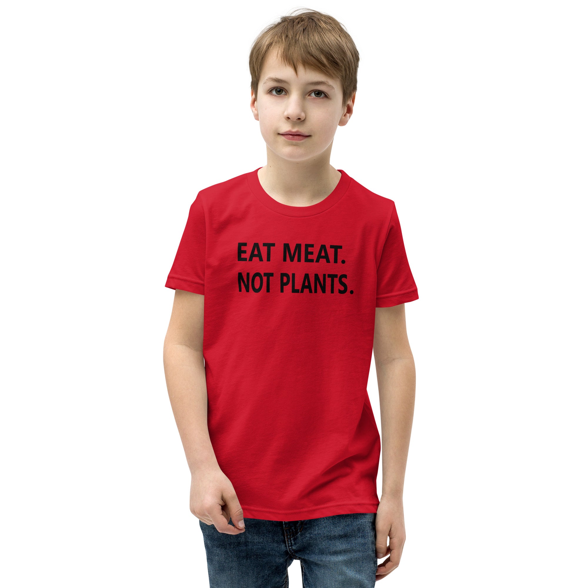 Youth Short Sleeve T-Shirt - black font
