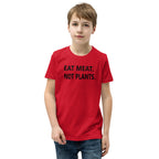 Youth Short Sleeve T-Shirt - black font