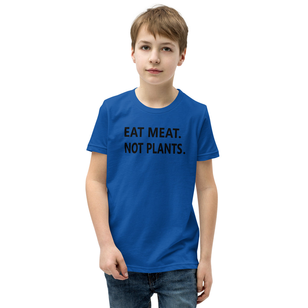 Youth Short Sleeve T-Shirt - black font